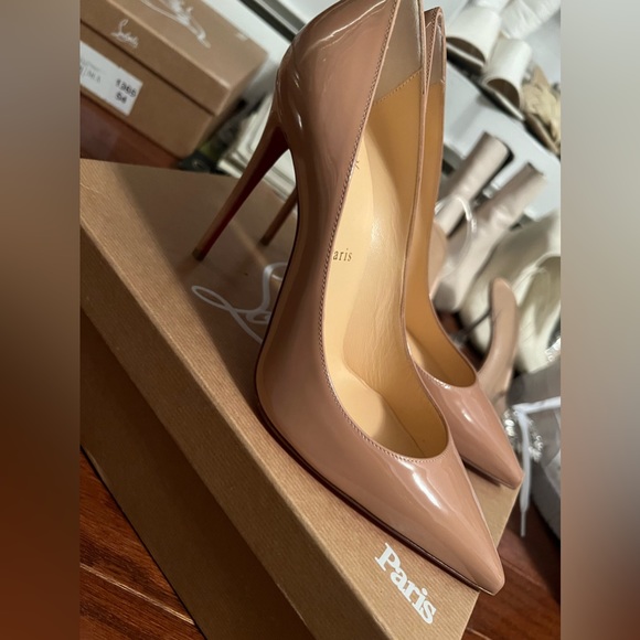 Christian Louboutin Nude Heels - Picture 5 of 5